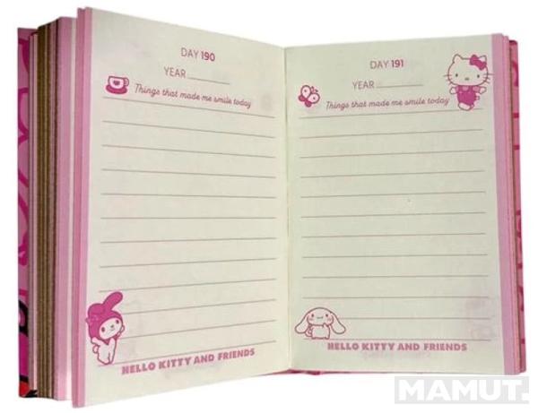 Mini notes A7 HELLO KITTY 365 DAYS 