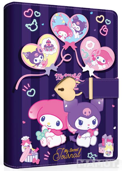 HALLO KITTY notes A6 MY MELODY VE KUROMI 