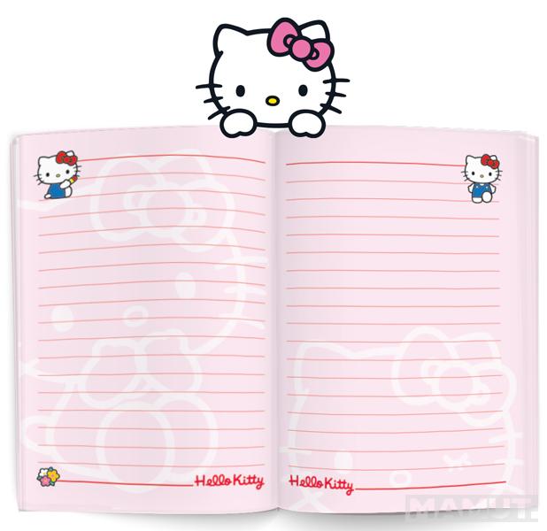 Notes na linije HELLO KITTY 13x18cm 