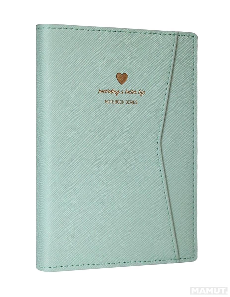 Notes na linije BOUTIQUES 15x21cm Green 