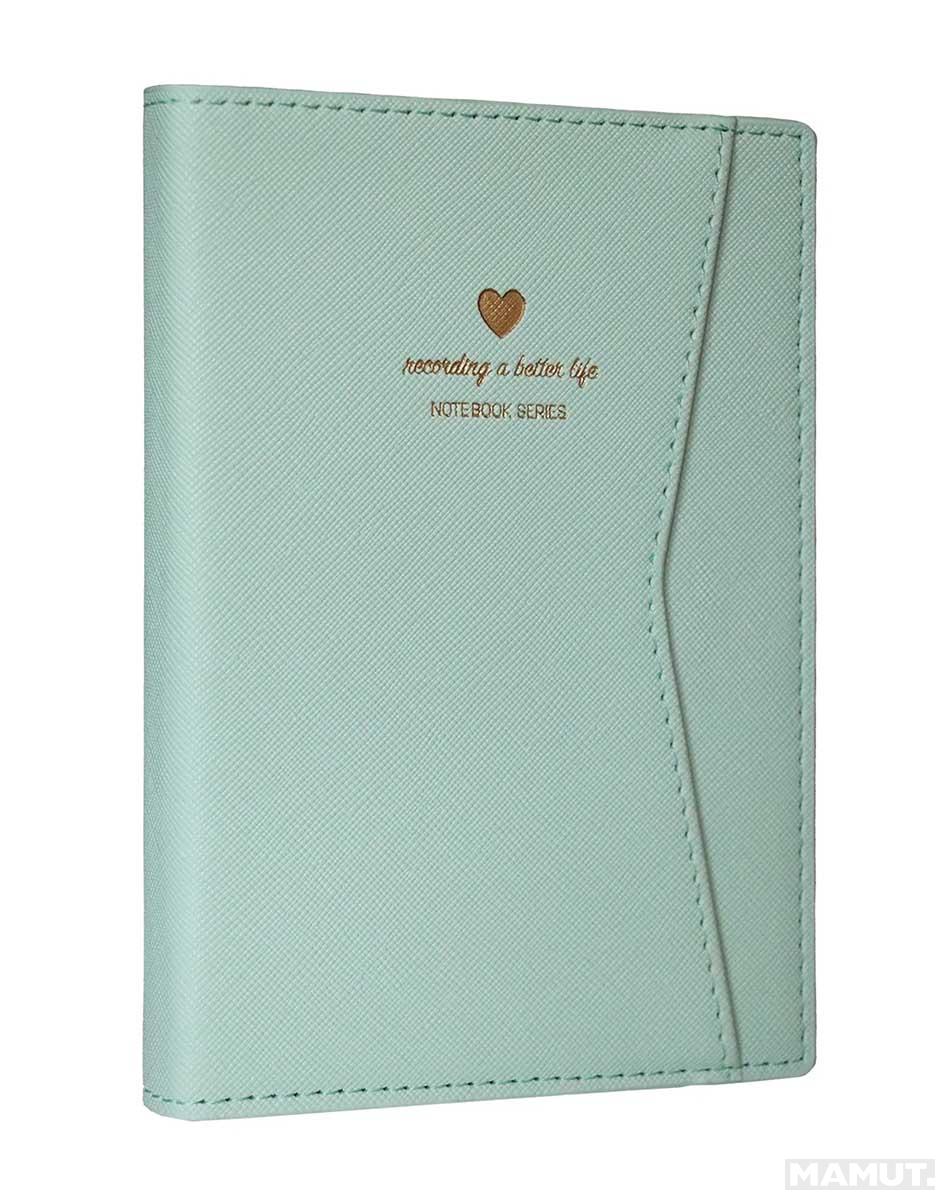 Notes na linije BOUTIQUES 10x15cm Green 