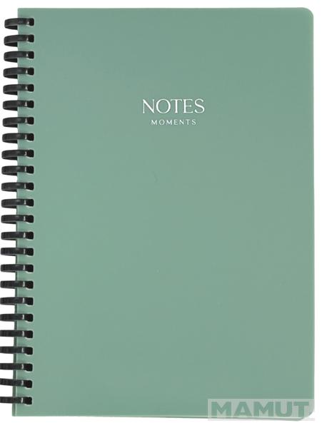 Notes na linije MOMENTS - MASLINASTI 18X25cm 