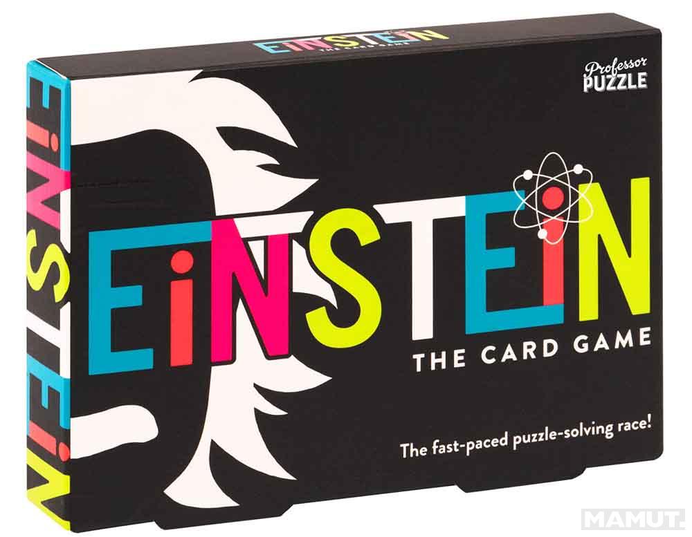 PROFESSOR PUZZLE Mozgalice EINSTEIN CARD GAME 