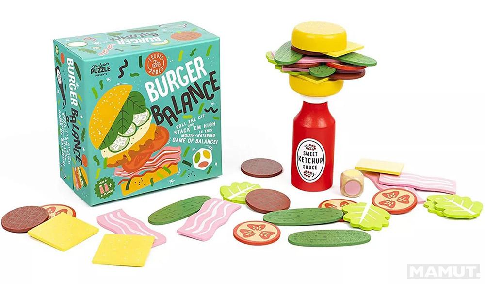 PROFESSOR PUZZLE Društvena igra BURGER BALANCE GAME 