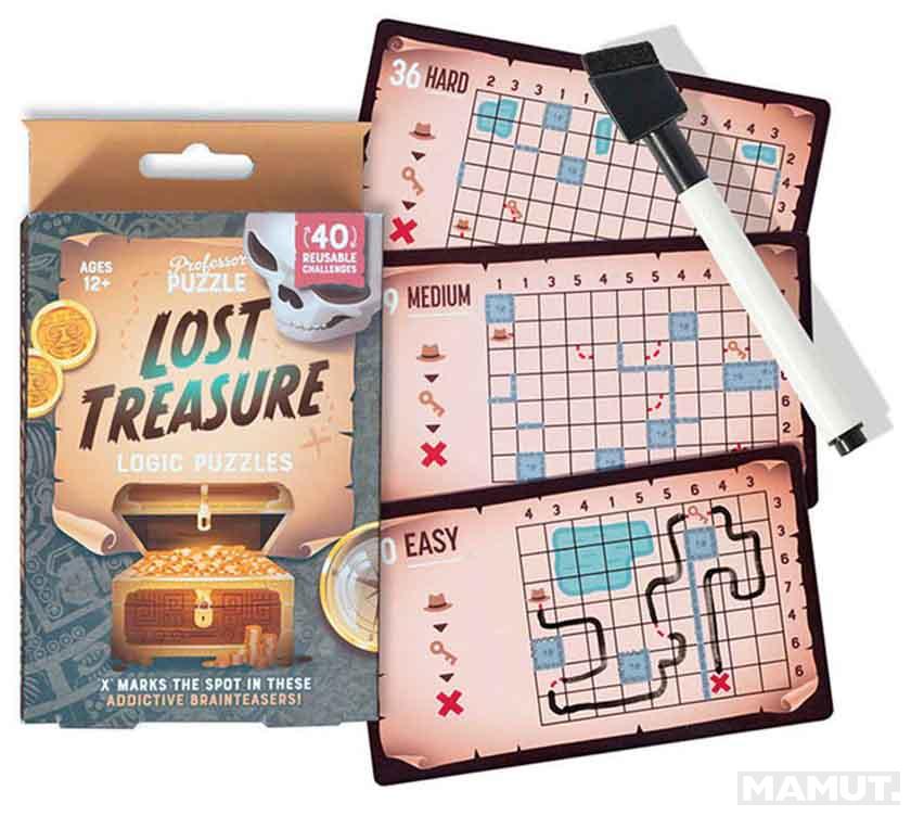 PROFESSOR PUZZLE Mozgalice LOST TREASURE 