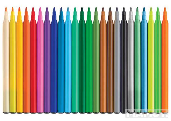 FABER CASTELL flomasteri 18+6  DINOSAURUS 