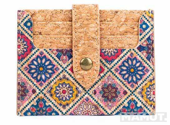 Etui za kartice CORK FLORAL MOSAIC 