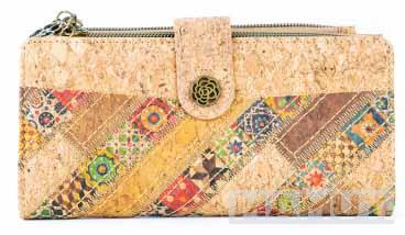 Novčanik ženski CORK PATCHWORK 