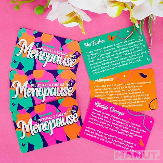 Kartice afirmacije MENOPAUSE 