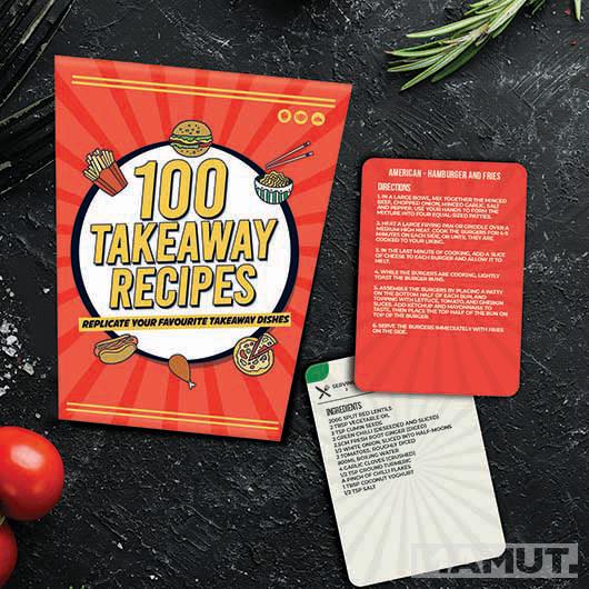 Kartice sa receptima 100 TAKEAWAY RECIPE 