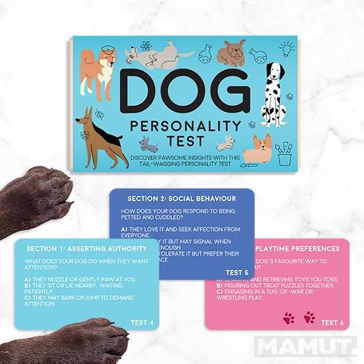 Kviz kartice PET PERSONALITY TEST - DOG 
