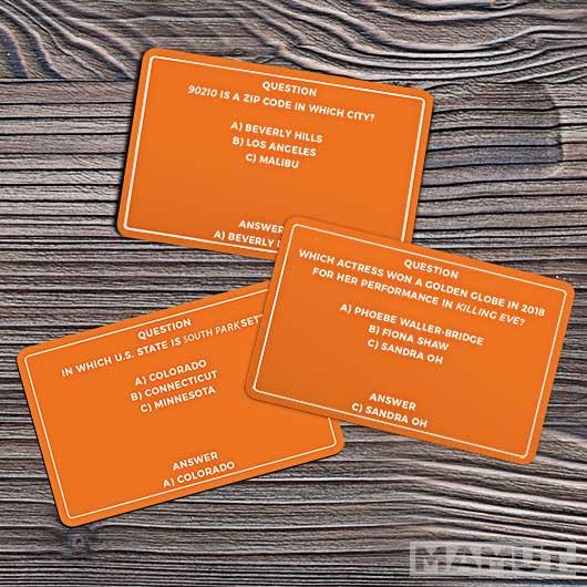 Kviz kartice ULTIMATE TV 