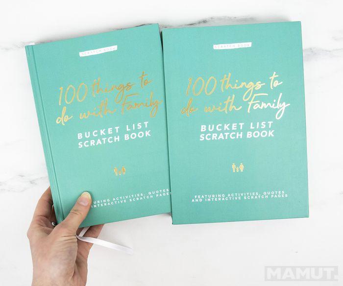 Greb-greb knjiga SCRATCH BOOK - FAMILY EDITION 