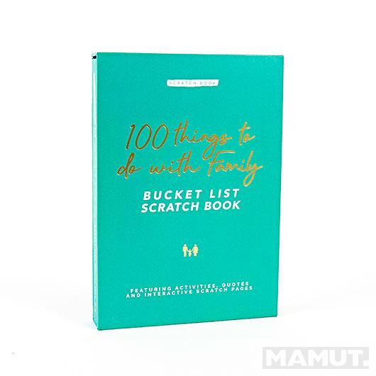 Greb-greb knjiga SCRATCH BOOK - FAMILY EDITION 