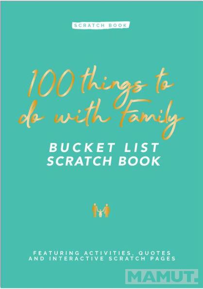 Greb-greb knjiga SCRATCH BOOK - FAMILY EDITION 