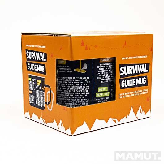 Metalna šolja SURVIVAL GUIDE 