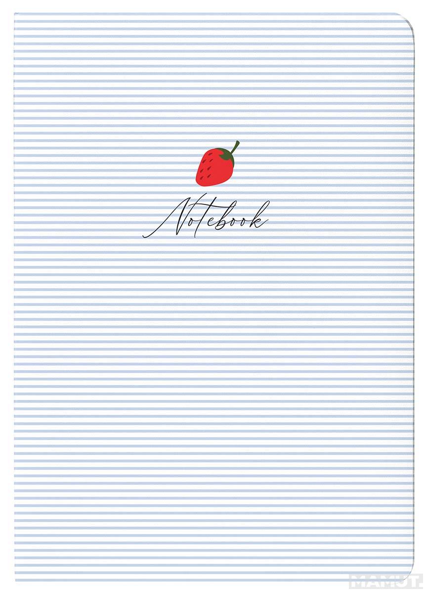 Sveska čistih listova A4 FRUIT, 60 listova 