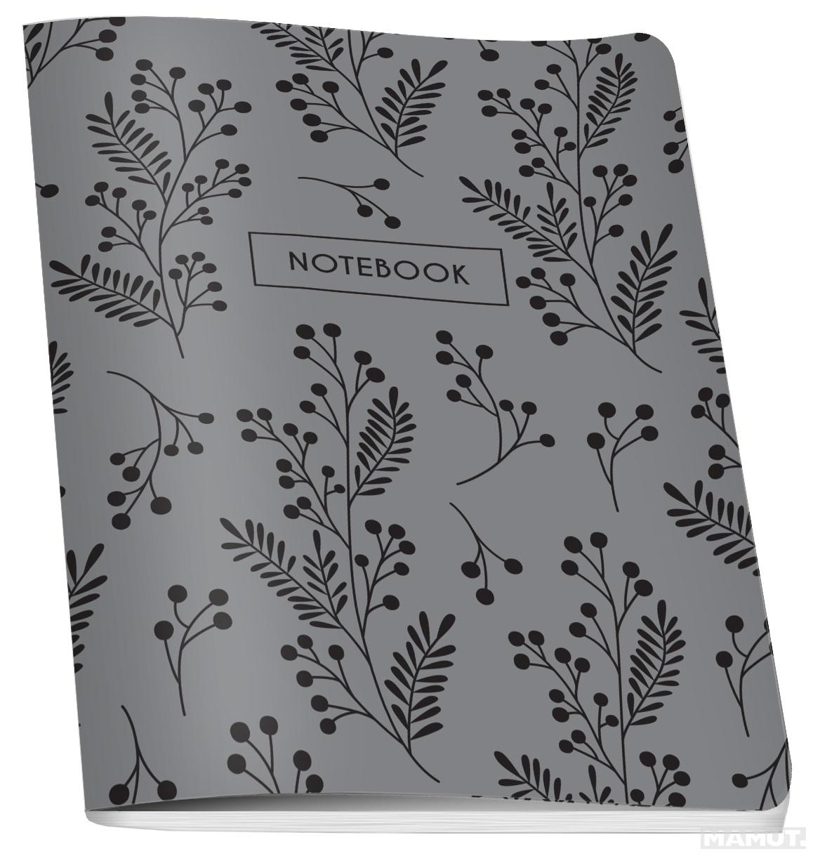 Sveska A5 BLACK STYLE, 60 listova na kvadratiće 