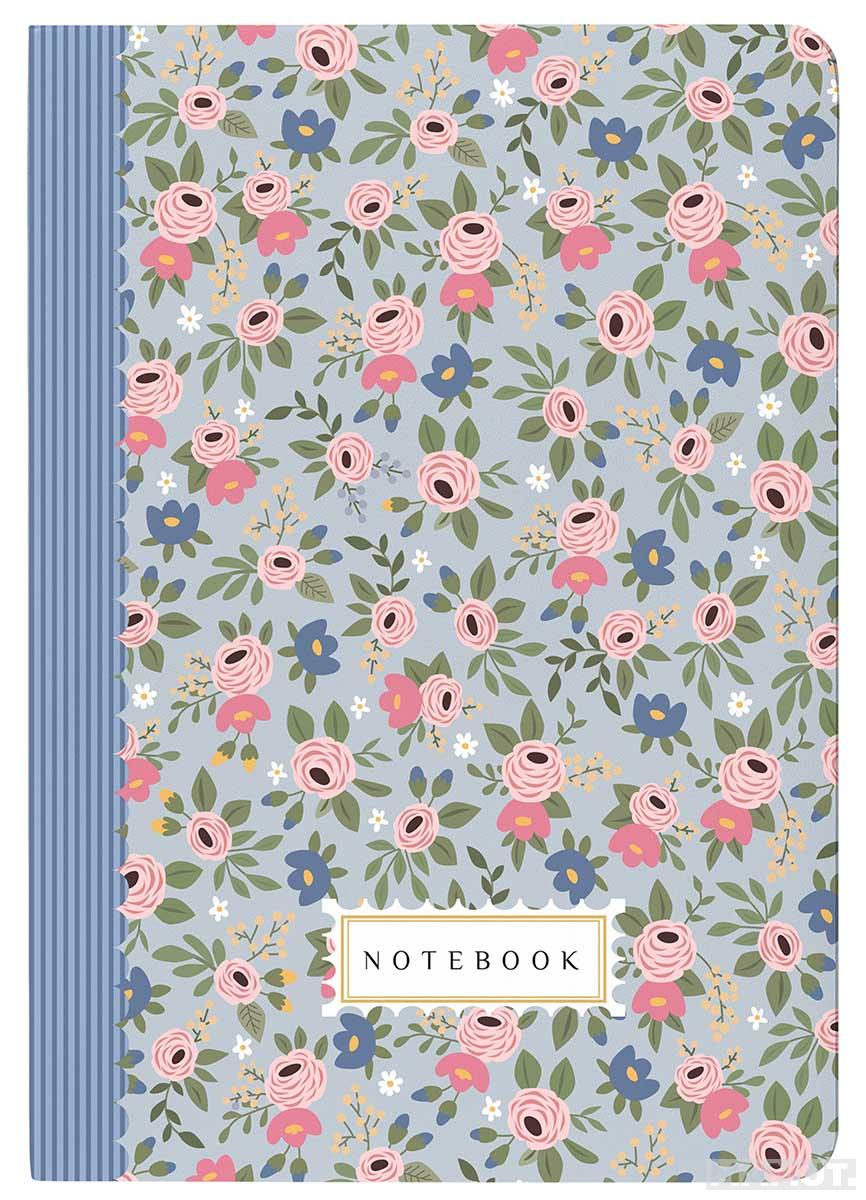 Sveska A5 FLOWERS, 60 listova na linije 