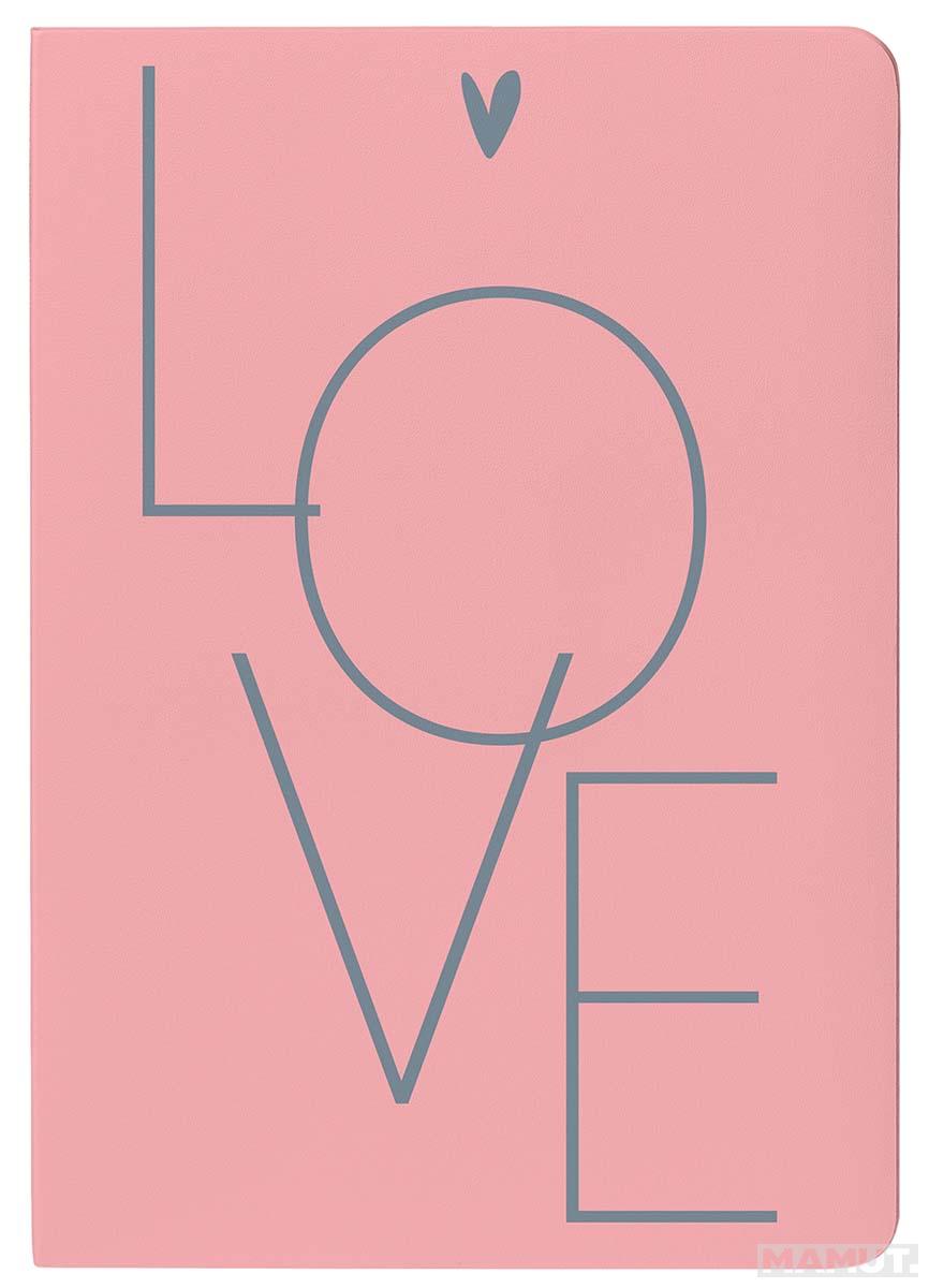 Sveska A5 HEARTS, 60 listova na linije 