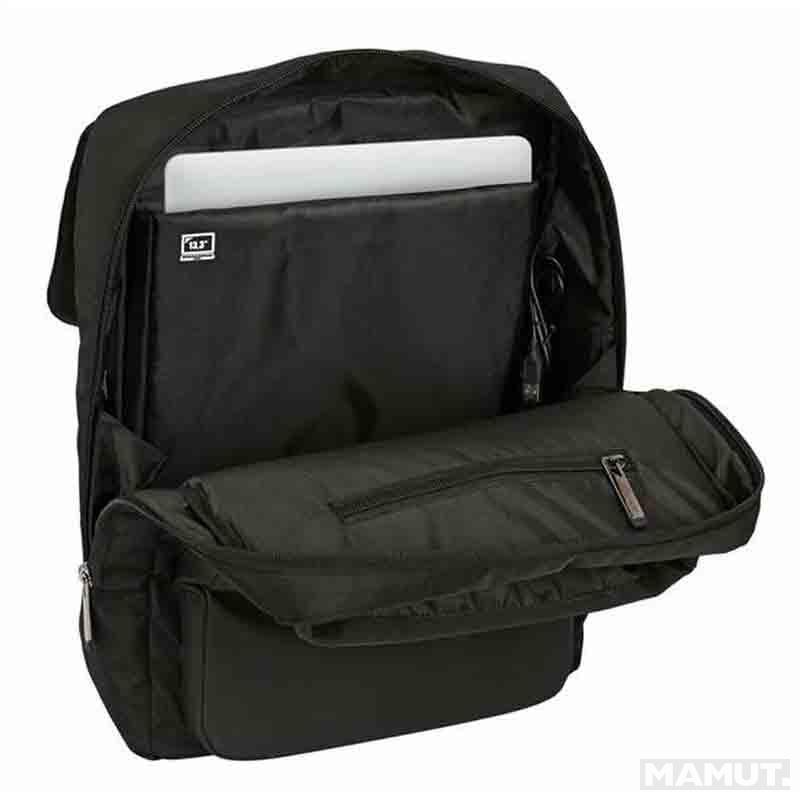 Ranac za laptop FLAP BLACK 13.3 ''+USB 