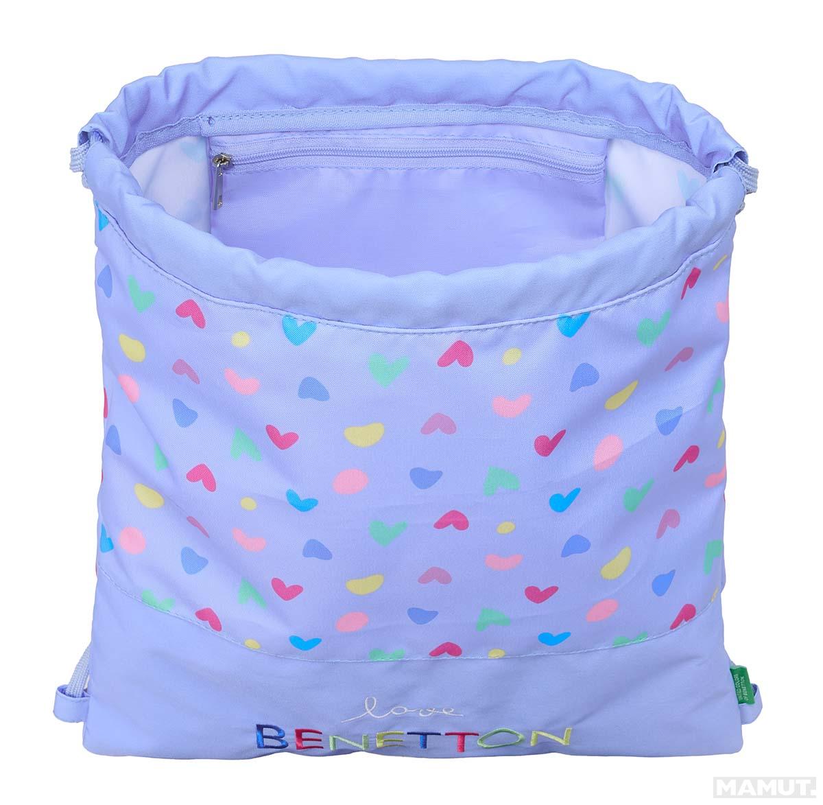 Torba za fizičko BENETTON - LILA 