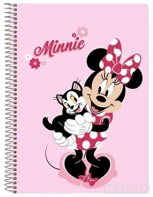 Notes MINNIE A5 tvrdi povez 80 strana, kvadratići 