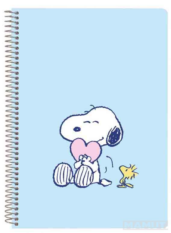 Notes SNOOPY A5 tvrdi povez 80 strana, kvadratići 