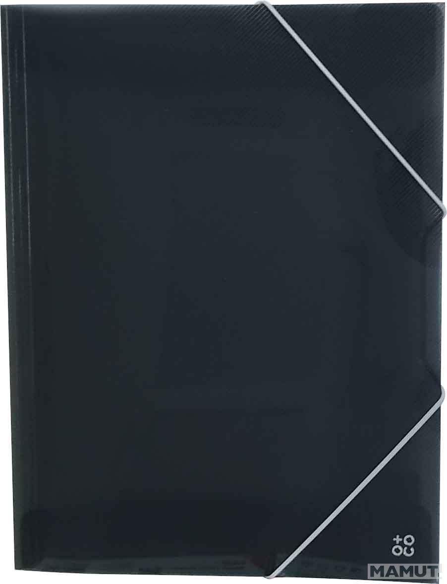 FASCIKLA  PVC sa gumicom A4 32x24,6x1cm siva 