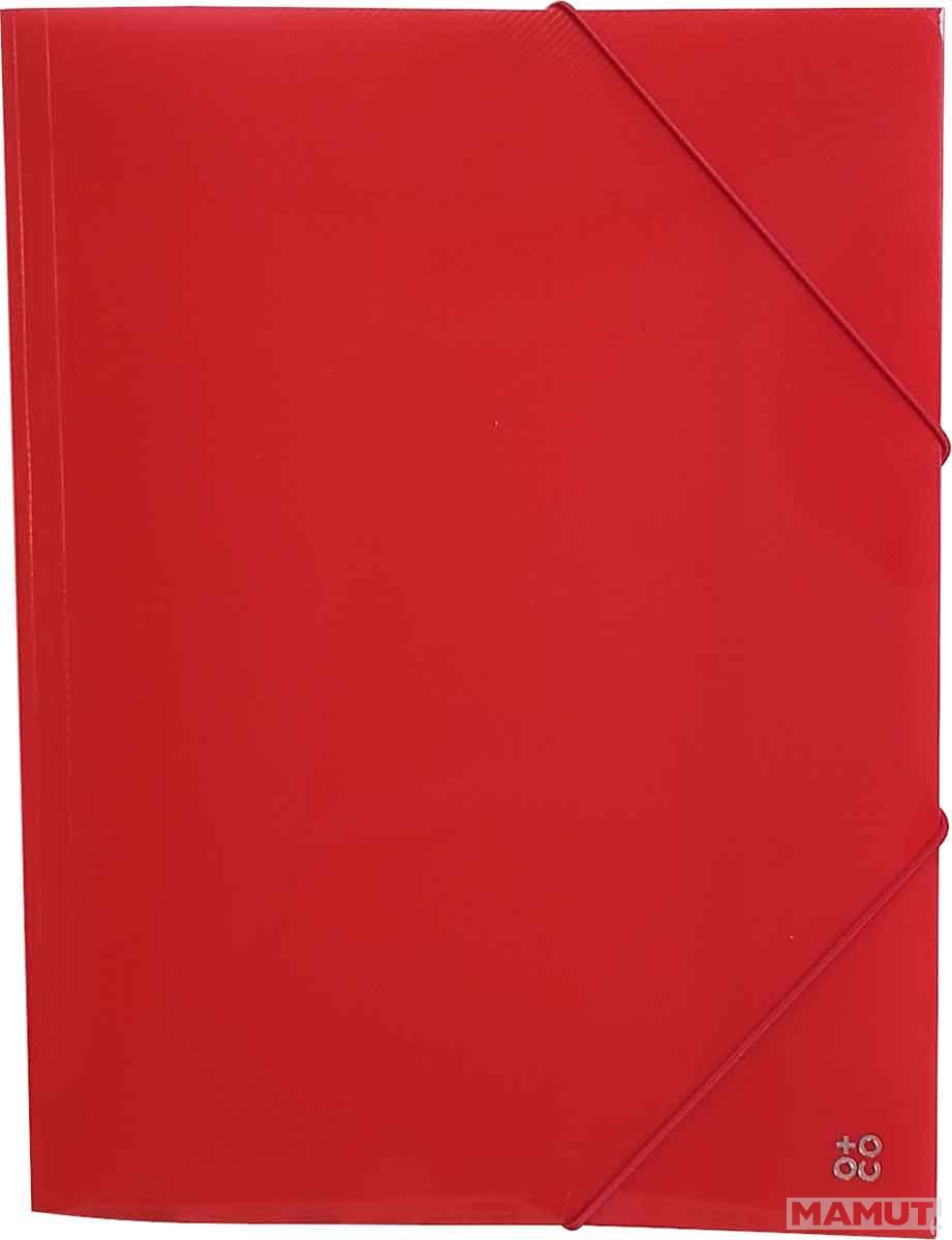 FASCIKLA PVC sa gumisom A4 32x24,6x1cm crvena 