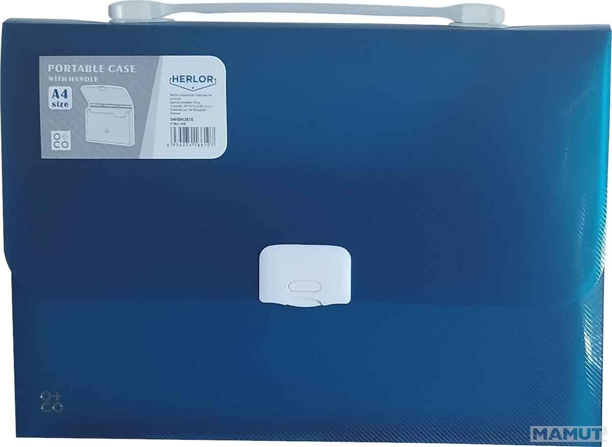 FASCIKLA SA RUČKOM A4 33,5x24,6x2cm 