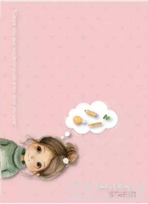 LOVELY LETTERS SVESKA A4/54/LINIJE  80G 