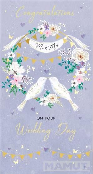 Čestitka za venčanja MR & MRS 