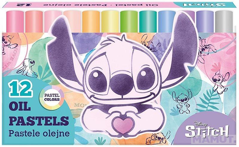 Voštane boje PASTELS 12 kom STITCH 