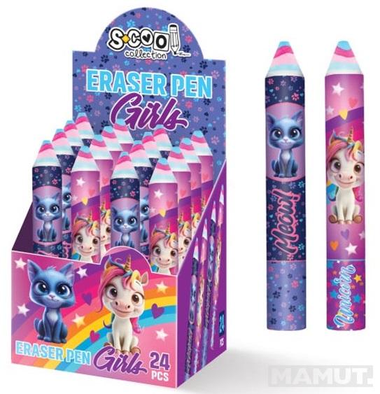 GUMICA ZA BRISANJE JUMBO GIRLS (dve vrste) 