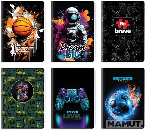 SVESKA PREMIUM A5 LATAJN 52L BOY'S COLLECTION SC3131