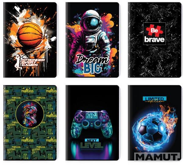 SVESKA PREMIUM A4 DIKTO 52L BOY'S COLLECTION SC3134