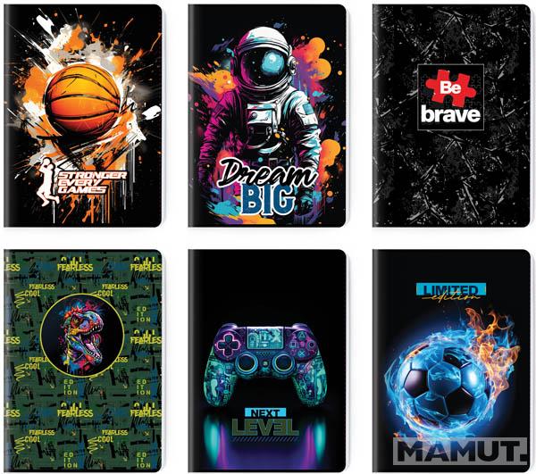 SVESKA PREMIUM A4 CISTA 52L BOY'S COLLECTION SC3135