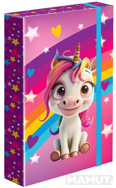 FASCIKLA PREMIJUM SA GUMOM -JEDNOROG 31x24x4,5cm 