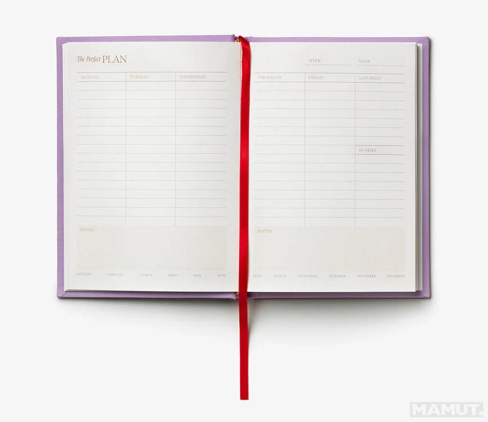Nedeljni planer THE PERFECT PLAN - VIOLET 