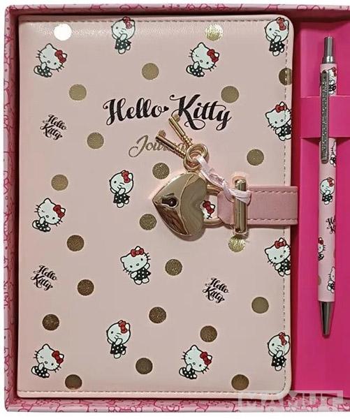 Notes sa ključićem i olovka  HELLO KITTY 