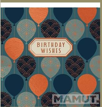 Rođendanska čestitka BIRTHDAY BALLOONS R 