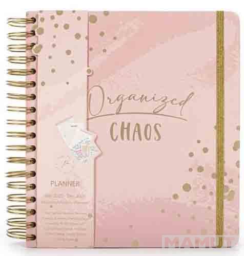 Planer 18 MONTH DAILY ORGANIZED CHAOS od jula 2025. do decembra 2026. godine 