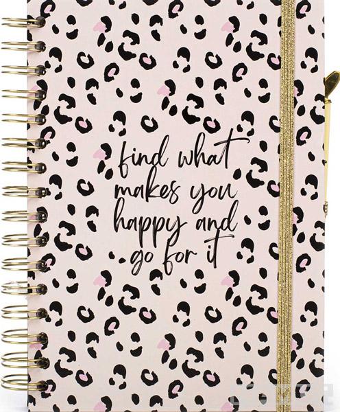 Spiralni notes A5 sa hemijskom olovkom 