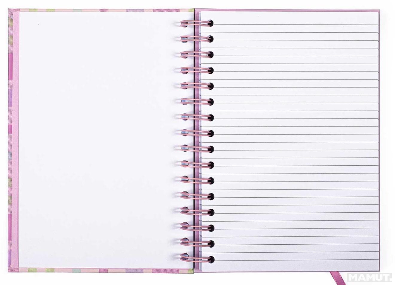 Spiralni notes A5 + 4 mini signira 