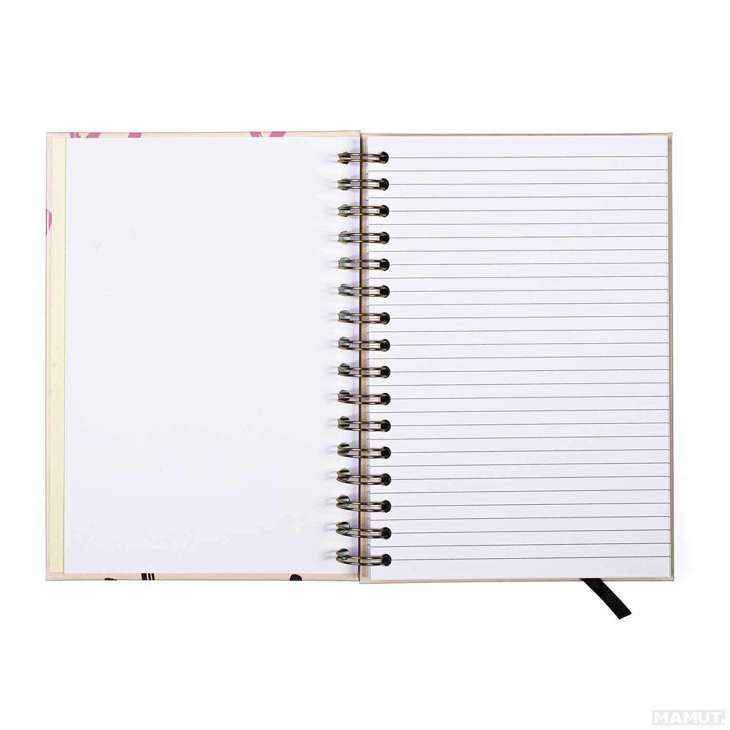 Spiralni notes A5 + 4 mini signira 