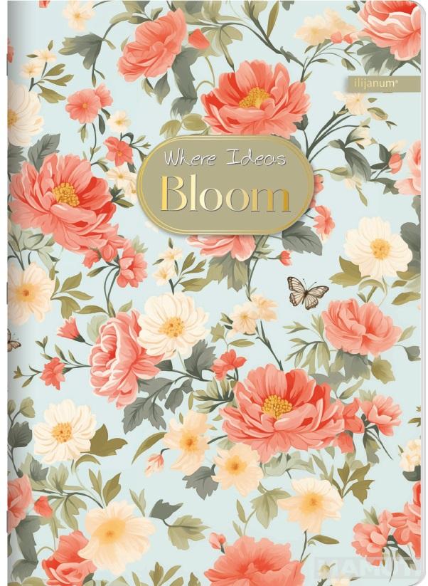 Sveska na kvadratiće A5 BLOOM 52 lista (Više vrsta) 