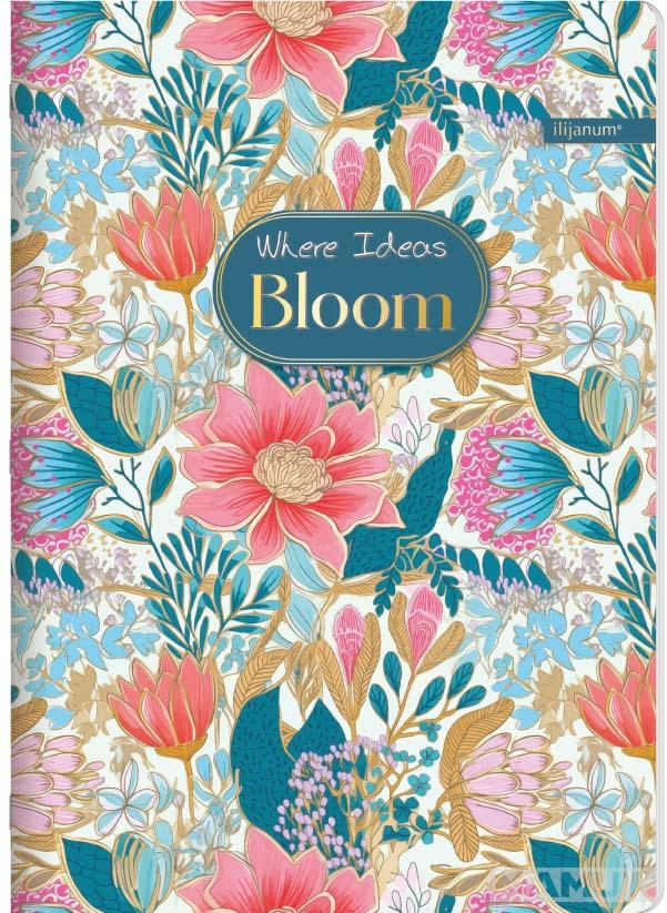 Sveska na kvadratiće A5 BLOOM 52 lista (Više vrsta) 