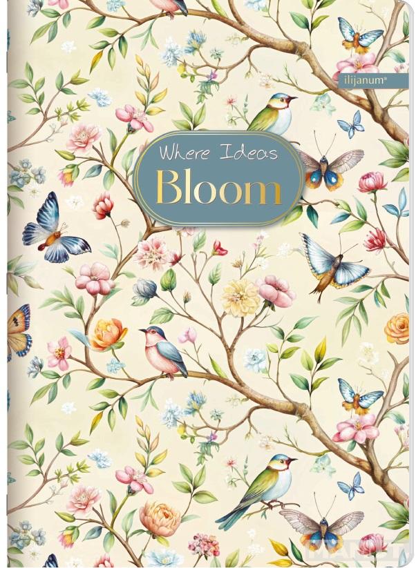 Sveska na kvadratiće A5 BLOOM 52 lista (Više vrsta) 