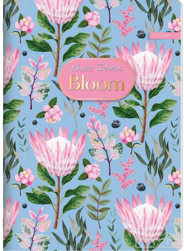 Sveska na kvadratiće A5 BLOOM 52 lista (Više vrsta) 